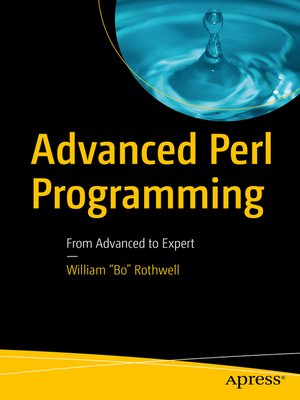cover image of Advanced Perl Programming